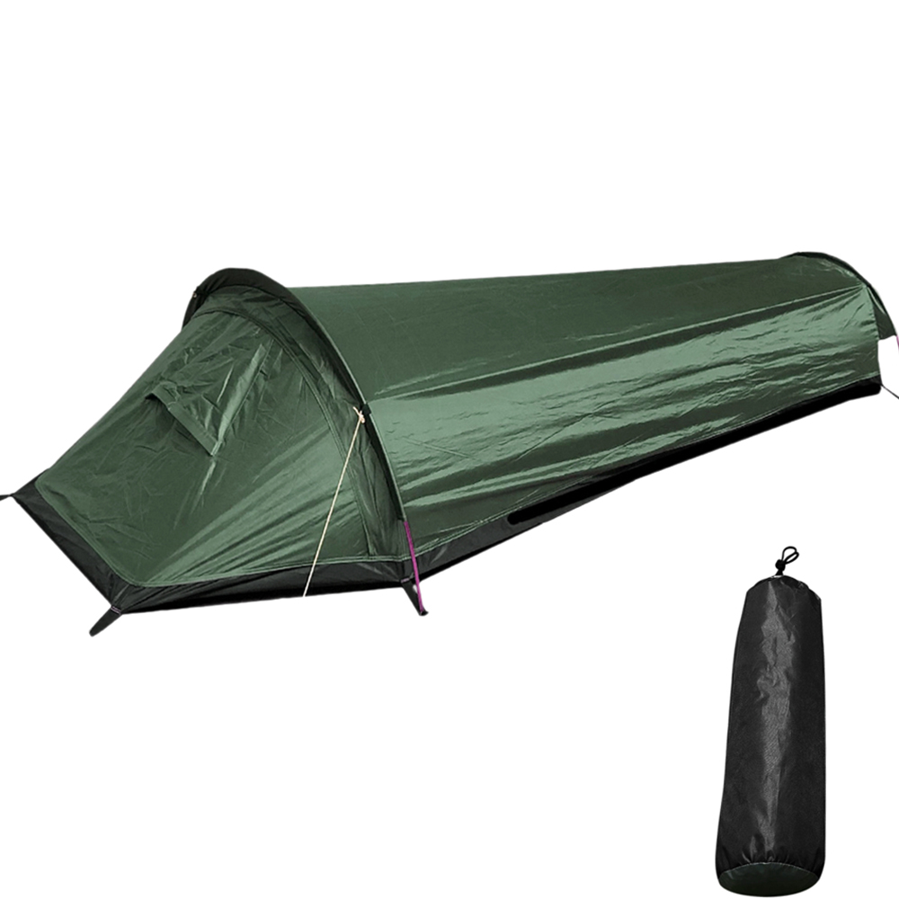 Emergency Mylar Tent - Portable Backpacking Tent Outdoor Camping Sleeping
