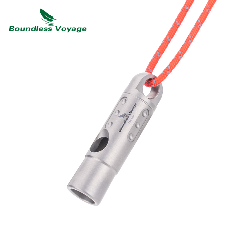 Boundless Voyage Titanium Whis - Emergency Whistle Loud ulasan dan harga