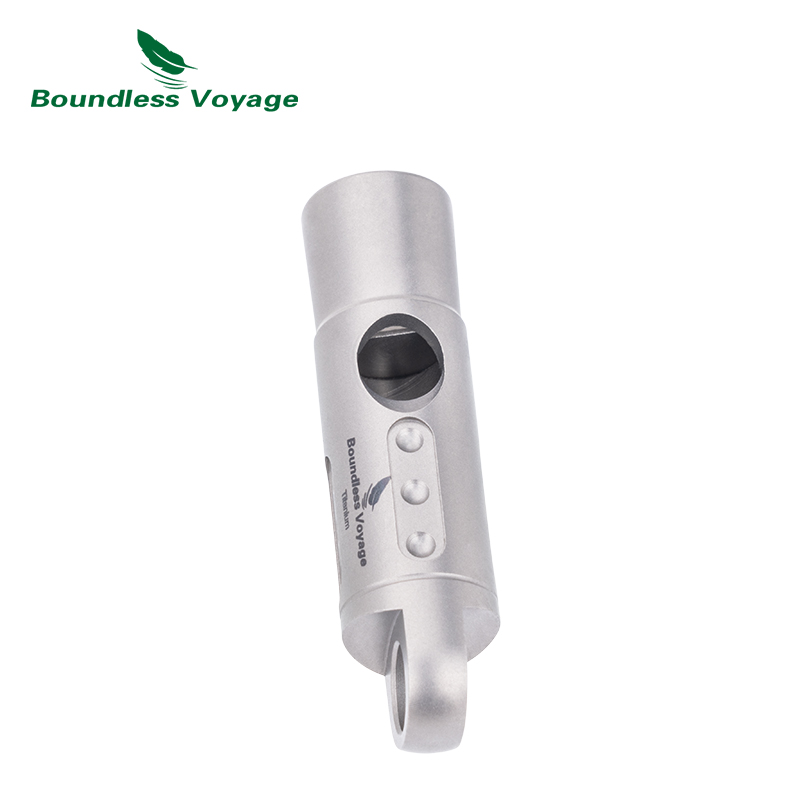 Boundless Voyage Titanium Whis - Emergency Whistle Loud ulasan dan harga