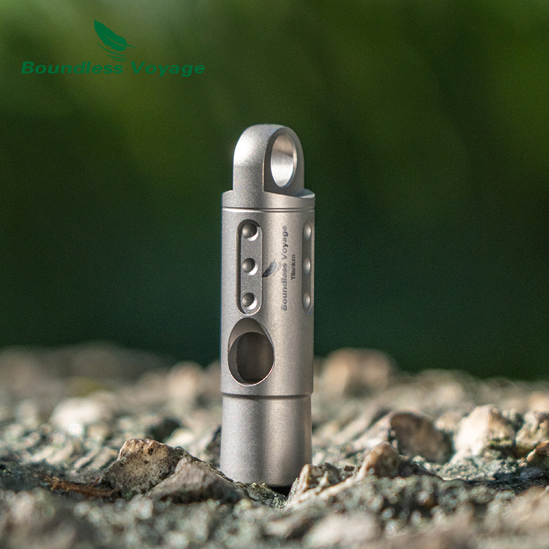 Boundless Voyage Titanium Whis - Emergency Whistle Loud ulasan dan harga