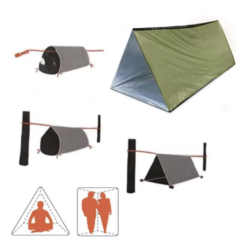Waterproof Reusable 2 Person M - Emergency Mylar Tent ulasan dan harga