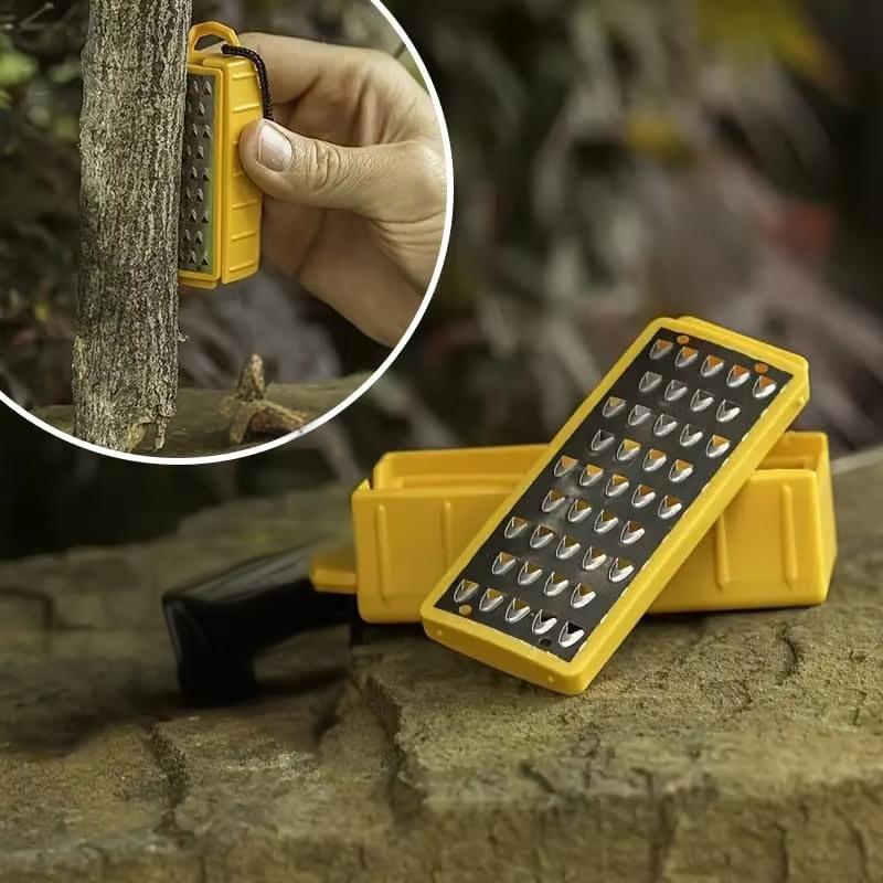 Outdoor Magnifying Glass Card  - Fire Starting Kit ulasan dan harga