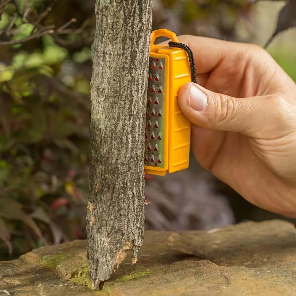 Outdoor Magnifying Glass Card  - Fire Starting Kit ulasan dan harga