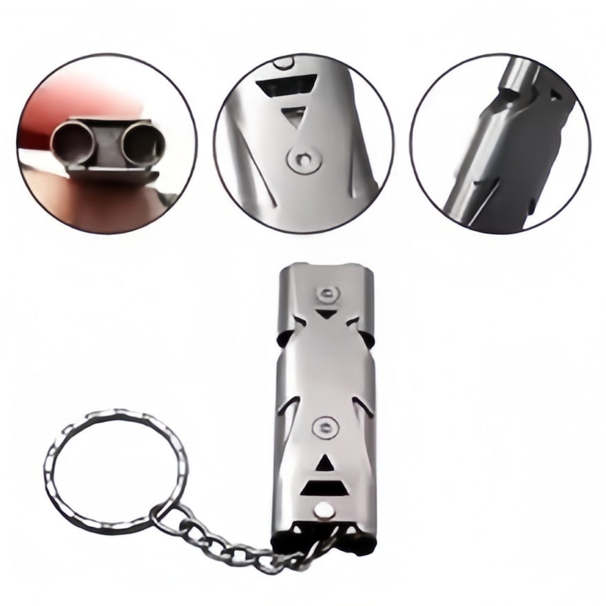 Survival Whistle Keychain–High - Emergency Whistle Loud ulasan dan harga