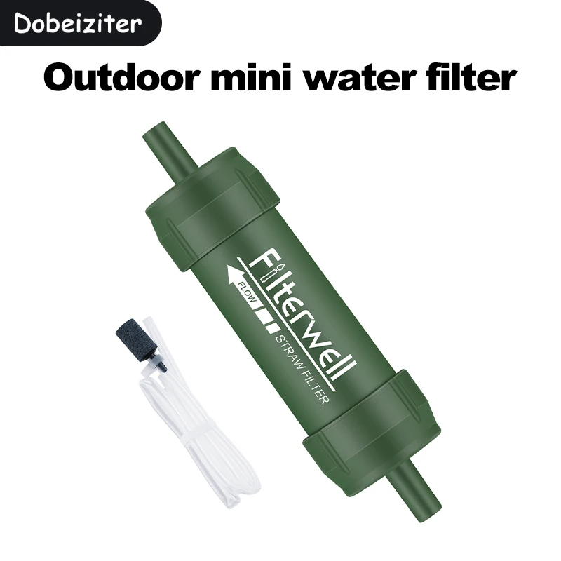 Mini Water Filter Straw Portab - Water Purification Straw ulasan dan harga