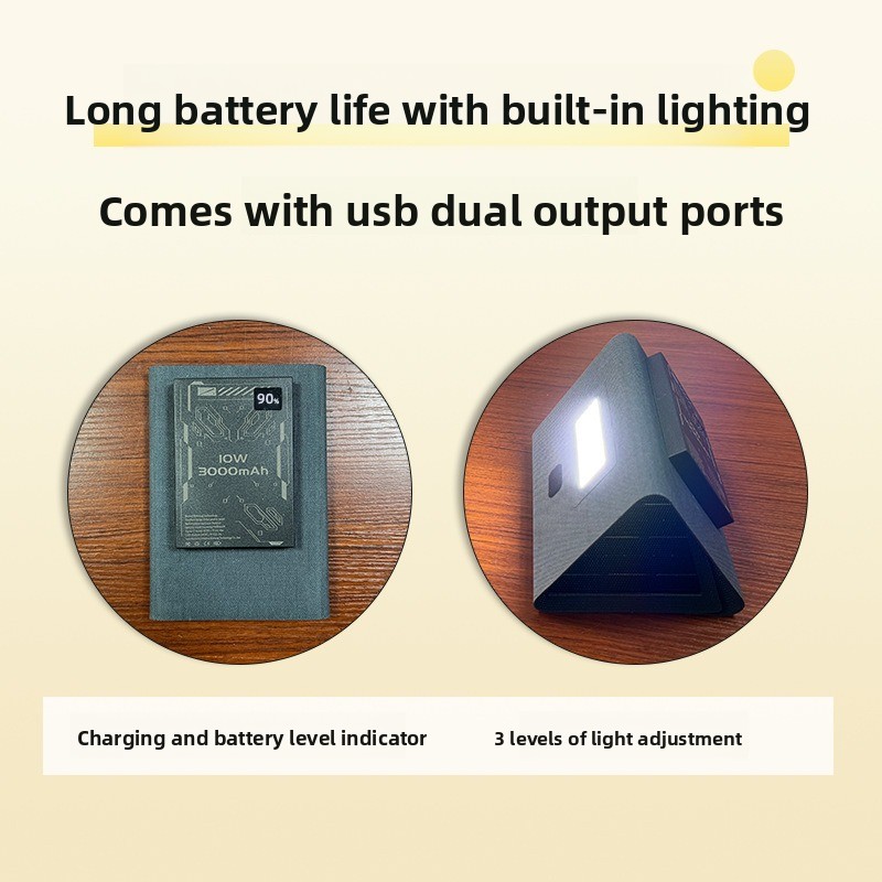Foldable Solar Panel Charger P - Solar Emergency Charger ulasan dan harga