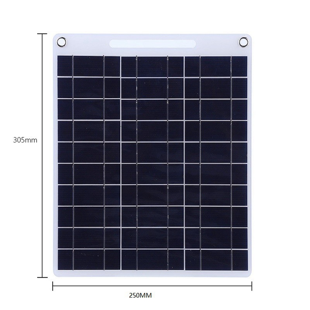 New 60W Solar Panel Portable 5 - Solar Emergency Charger ulasan dan harga