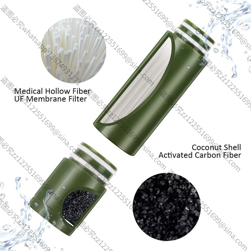 Suitable for Outdoor Water Pur - Water Purification Straw ulasan dan harga