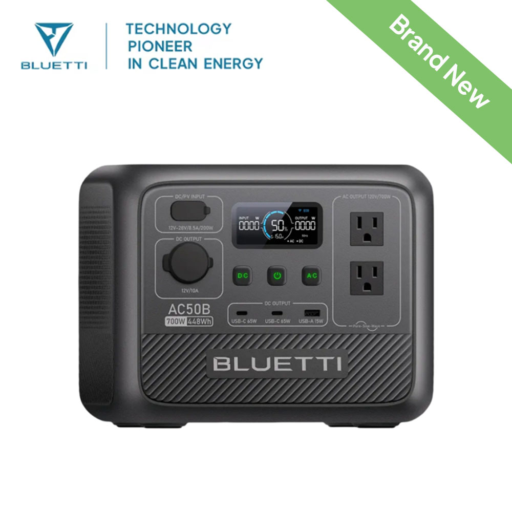 BLUETTI AC50B Portable Power S - Solar Emergency Charger ulasan dan harga