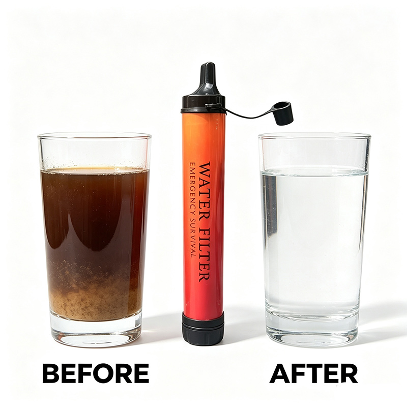 Outdoor Mini Water Filter Stra - Water Purification Straw ulasan dan harga