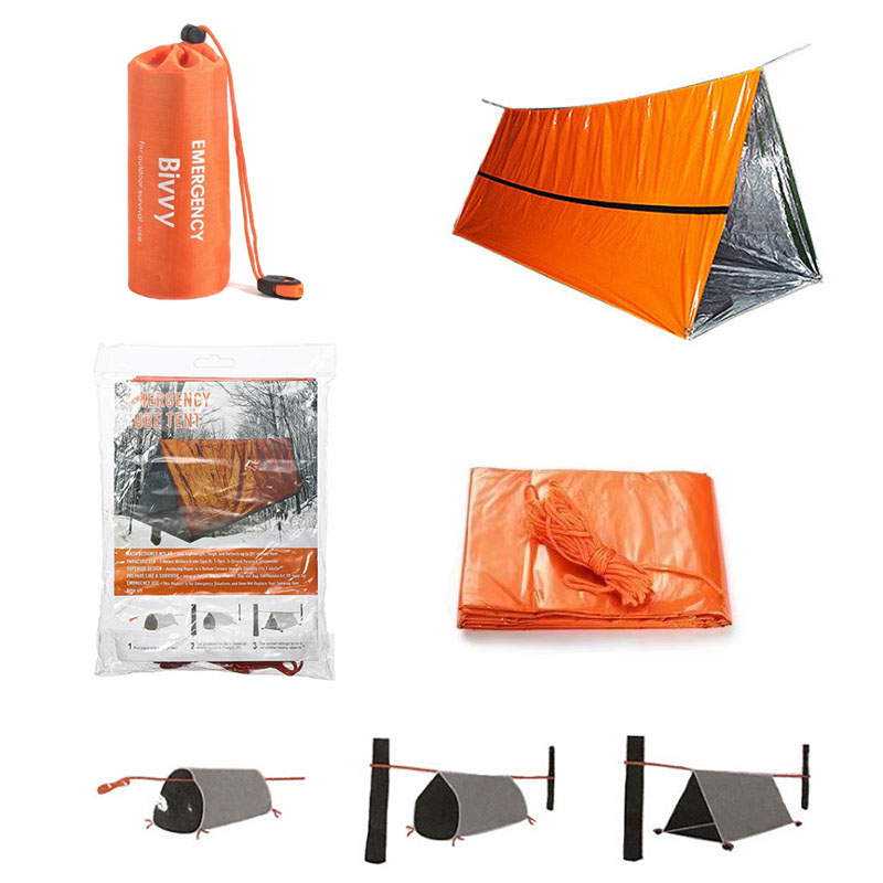 2 Person Emergency Shelter Biv - Emergency Mylar Tent ulasan dan harga