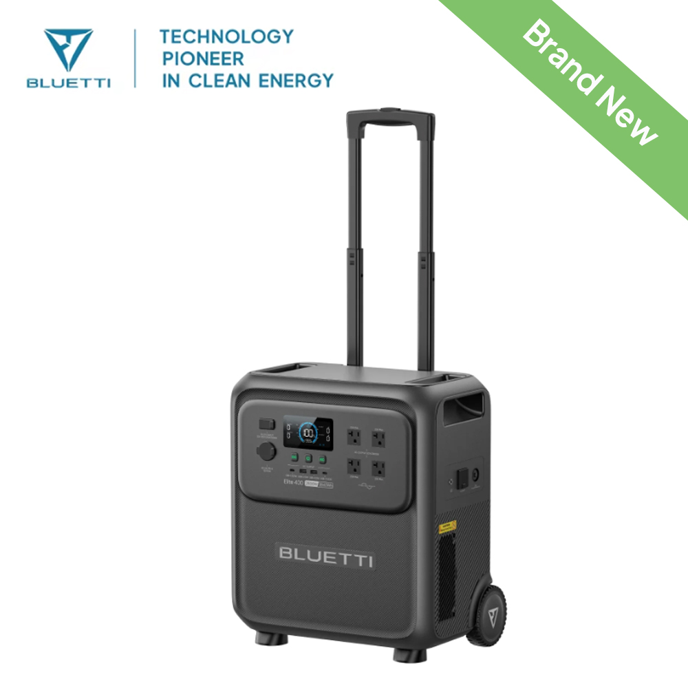 BLUETTI Elite 400 2600W 3840Wh - Solar Emergency Charger ulasan dan harga