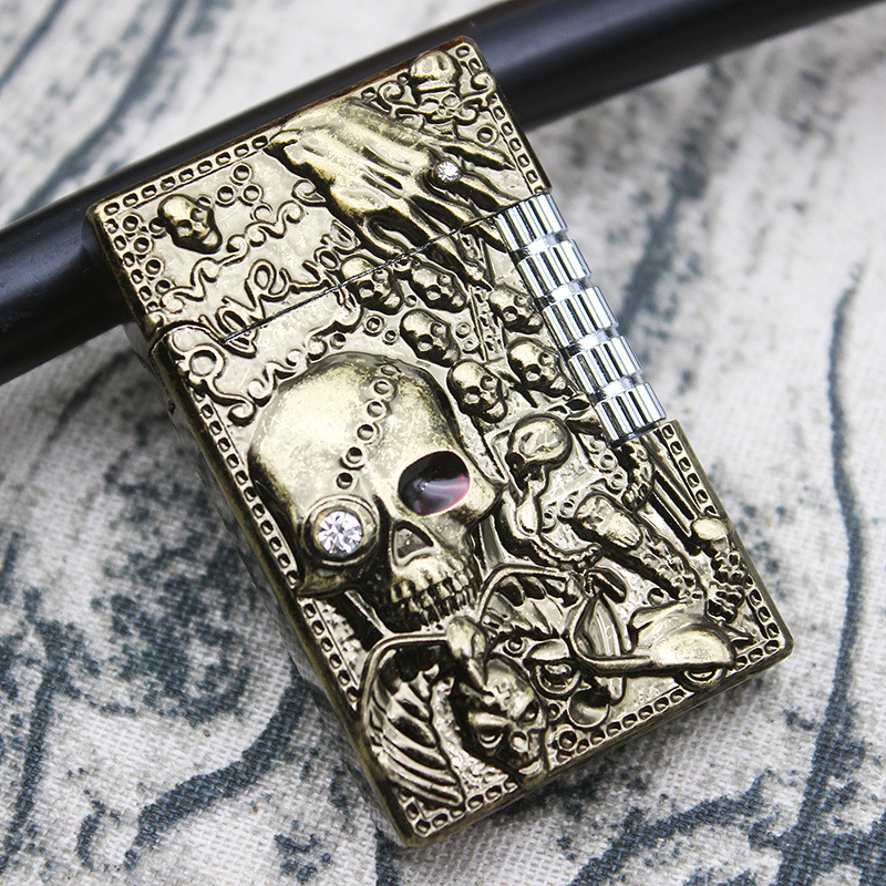 Dragon Gas Lighter Grinding Je - Fire Starting Kit ulasan dan harga