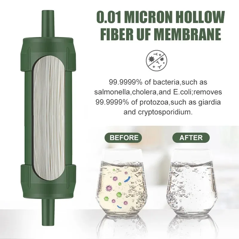 1PC Outdoor Mini Water Filter  - Water Purification Straw ulasan dan harga