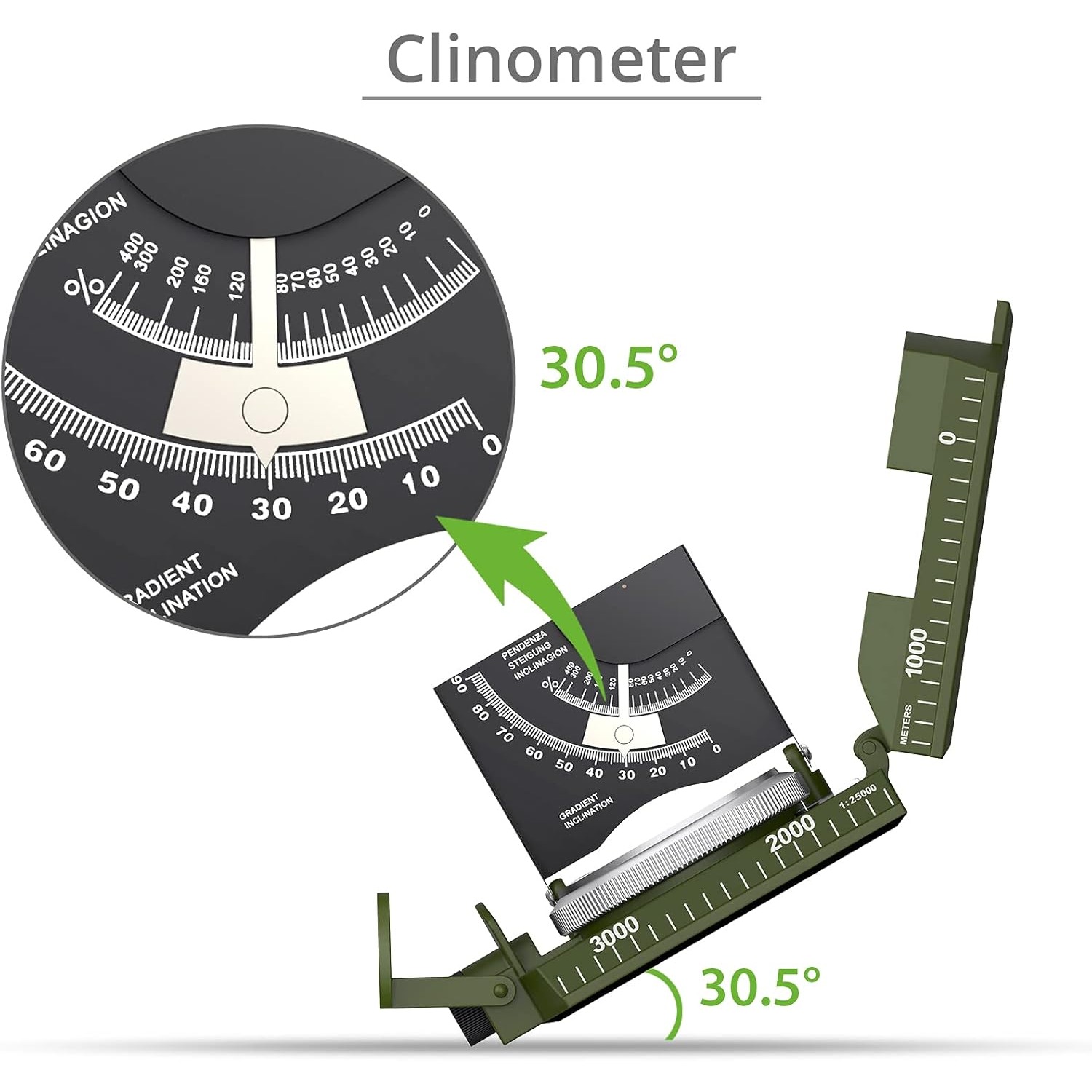 Proster IP65 Compass - Lensati - Compass Lensatic ulasan dan harga