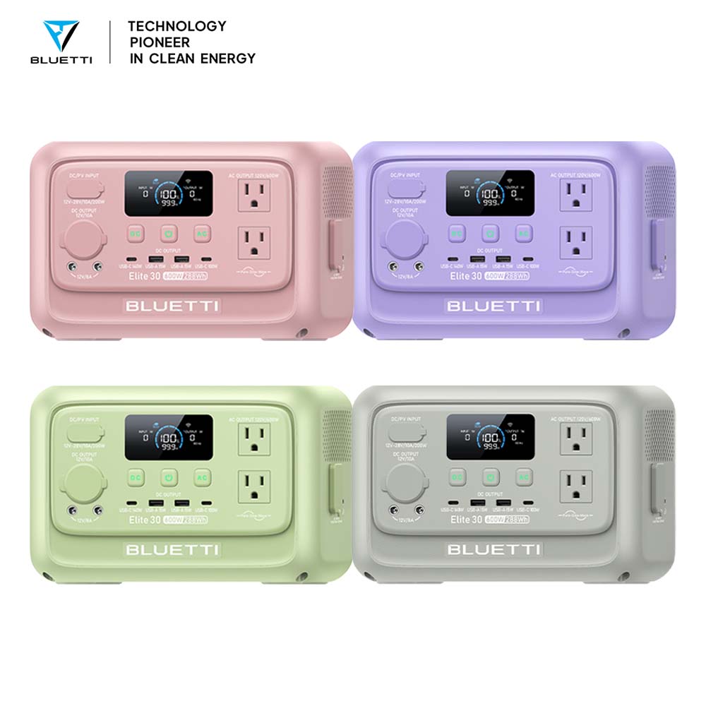 【Renew】BLUETTI Elite 30 V2 Por - Solar Emergency Charger ulasan dan harga