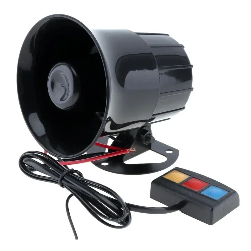 12V 3 Tone Sound Loud Car Horn - Emergency Whistle Loud ulasan dan harga