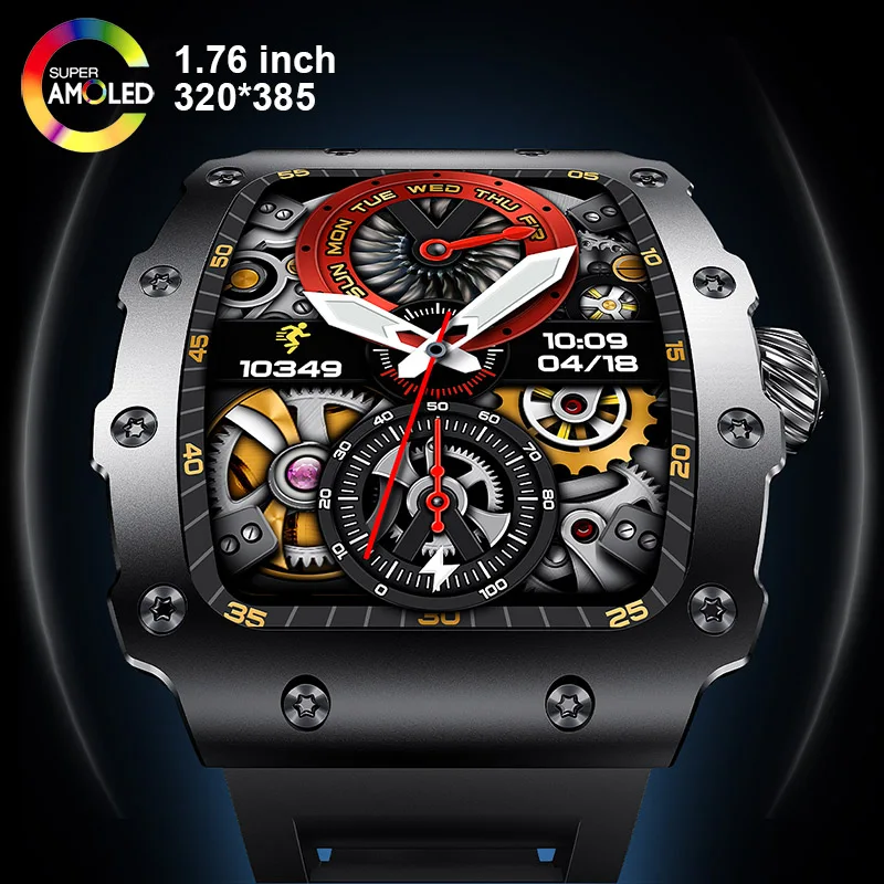 New Trend Smart Watch 1.76 inc - Compass Lensatic ulasan dan harga