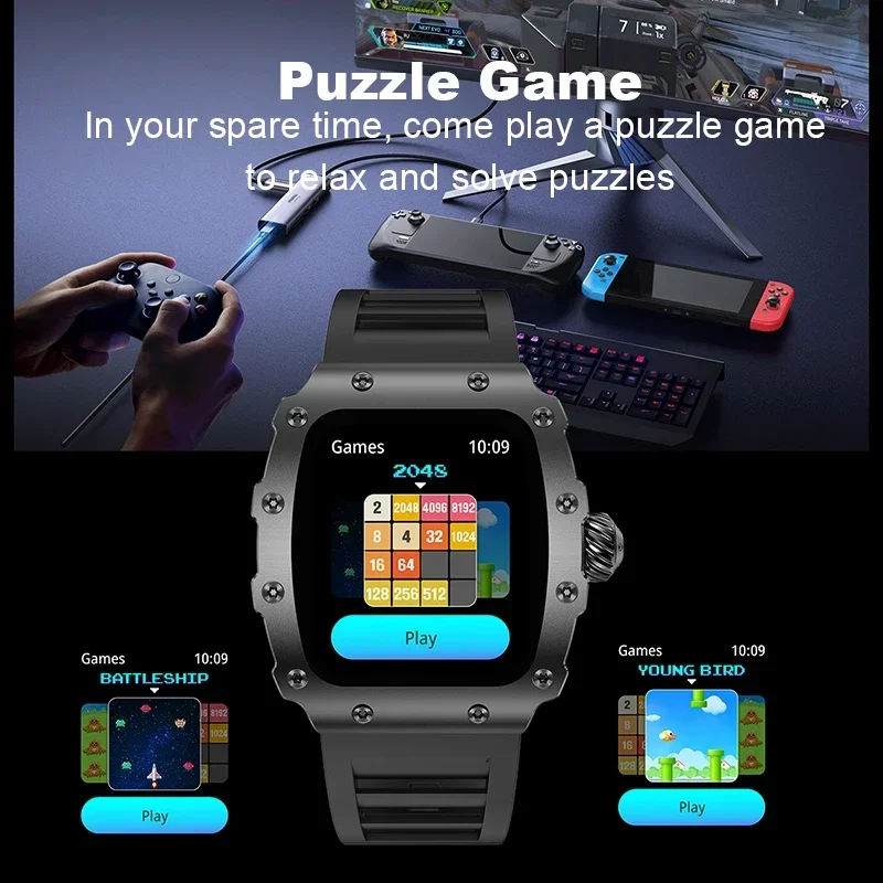 New Trend Smart Watch 1.76 inc - Compass Lensatic ulasan dan harga