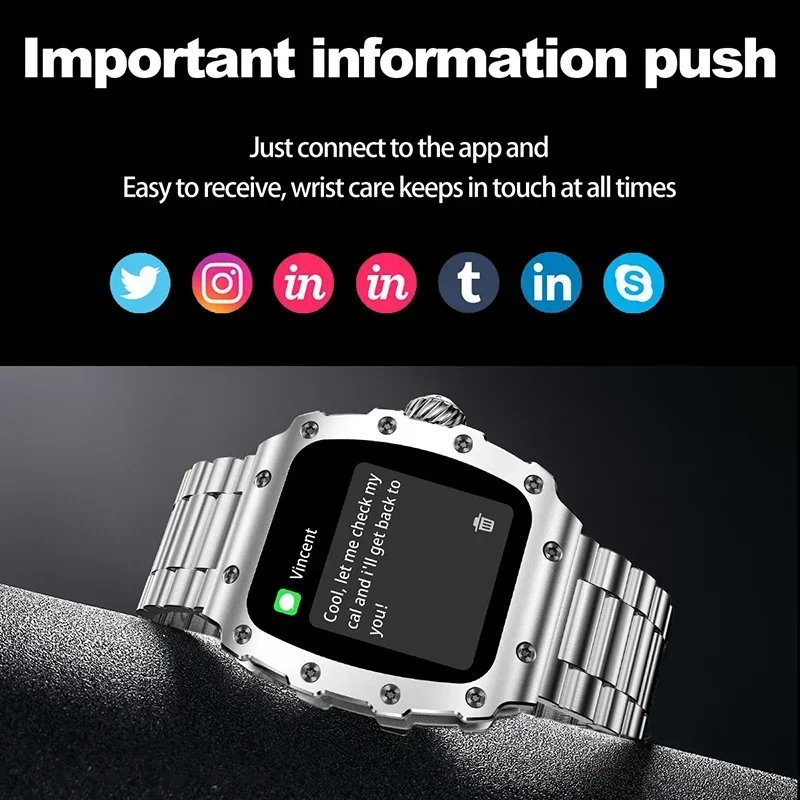 New Trend Smart Watch 1.76 inc - Compass Lensatic ulasan dan harga