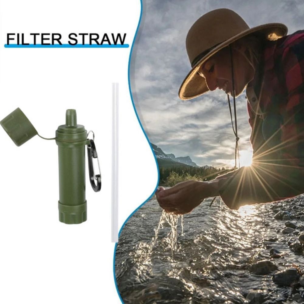 Mini Mini Water Filter Straw S - Water Purification Straw ulasan dan harga