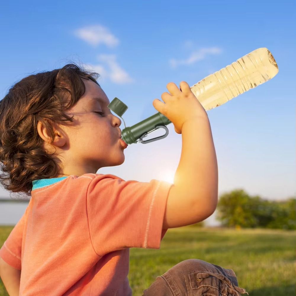 Mini Mini Water Filter Straw S - Water Purification Straw ulasan dan harga