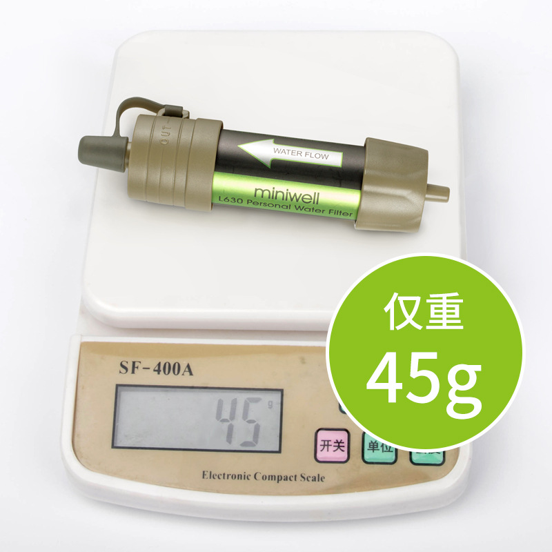 Soldier Outdoor Water Purifica - Water Purification Straw ulasan dan harga