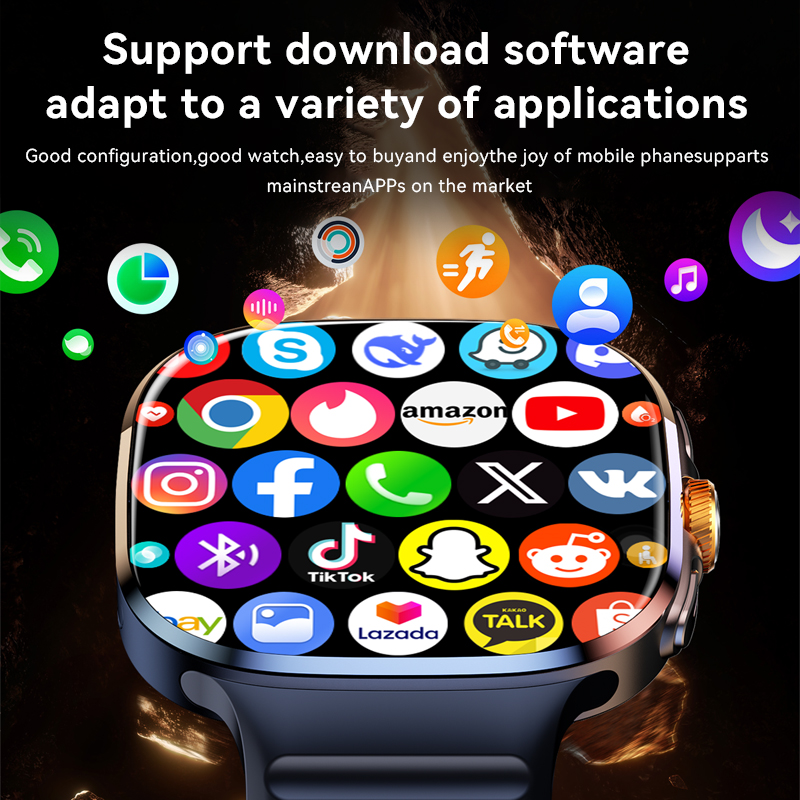 New Large Screen Smartwatch 4G - Compass Lensatic ulasan dan harga
