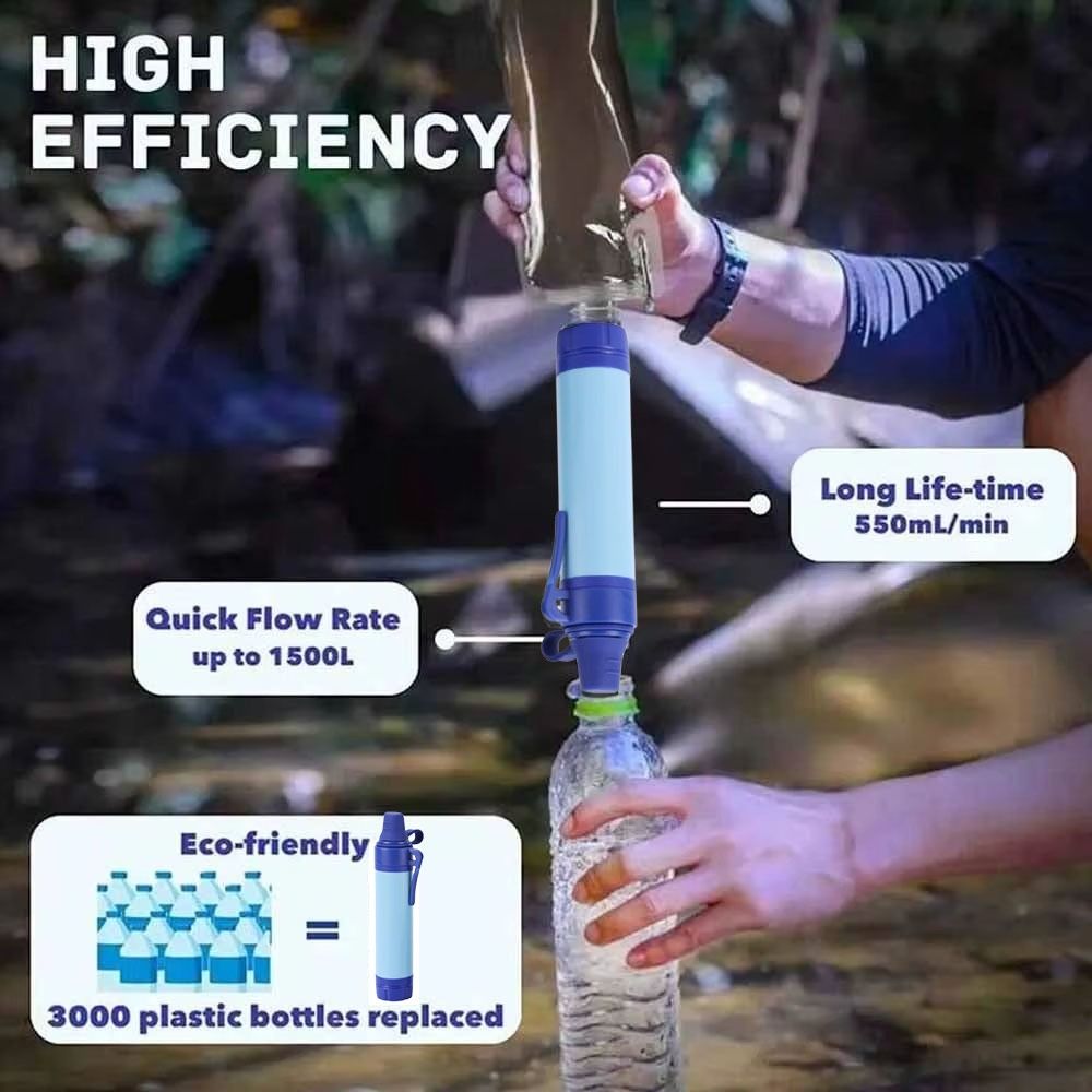 Mini Mini Water Filter Straw P - Water Purification Straw ulasan dan harga